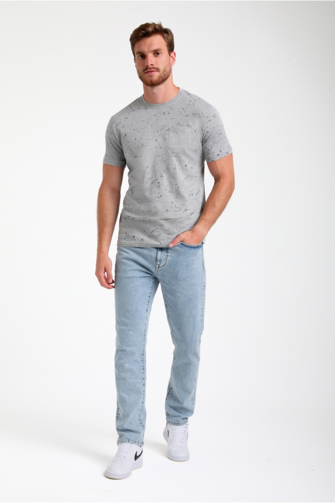 T SHIRT 155514 605 grey melange